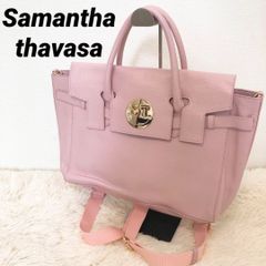 極美品⭐︎サマンサタバサ⭐︎ハンド/チェーンショルダーバッグ ピンク 