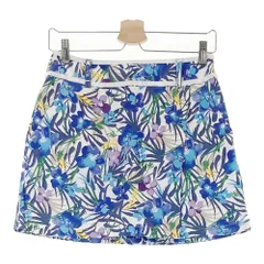 サイズ：M CALLAWAY キャロウェイ  インナー付きストレッチスカート ボタニカル 総柄 ホワイト系 [240101307081]# ゴルフウェア レディース ストスト