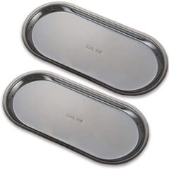Tierneys キャッシュトレイ コイントレー ジュエリートレー 2枚セット( Black)