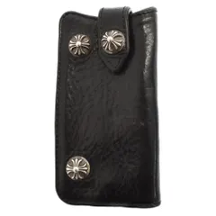 CHROME HEARTS (クロムハーツ) KEY CASE/キーケース クロスボタンレザーキーケースのサムネイル