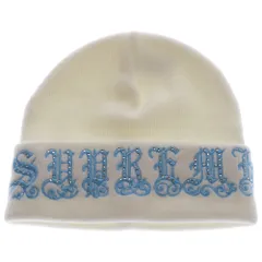 SUPREME 21SS Old English Rhinestone ビーニー Supreme Old English Rhinestone Beanie (SS21) - $78