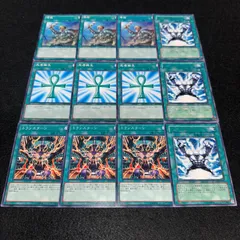 【遊戯王】No.174 増援 死者蘇生 トランスターン デュアルスパーク 各3枚　計12枚　字レア入り