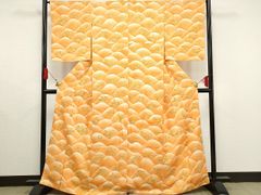 平和屋着物■付下げ　遠山重ね草花文　正絹　逸品　未使用　AAAS2820ay