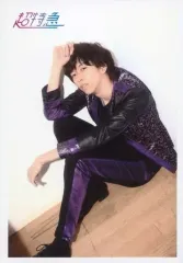 【中古】生写真(男性) 超特急/リョウガ(船津稜雅)/全身・衣装黒・紫・座り・左向き・右手頭/「超特急ファンクラブイベント2018～僕らの挑戦を見届けてツアー legend for days～」東京4/4会場限定生写真 第43弾