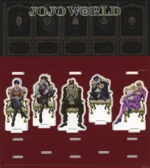 【中古】アクリルスタンド・アクリルパネル 集合 アクリルジオラマ 「ジョジョの奇妙な冒険 JOJO WORLD」