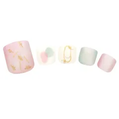 [BeautyAvenue]フット ネイルシール ジェルネイル 硬化タイプ Foot Daisy Misty（デイジーミスティ） [Foot Daisy Misty（デイジーミスティ）]