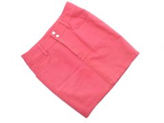 agnes b アニエスベー ミニ スカート size36/赤 ■◆ レディース