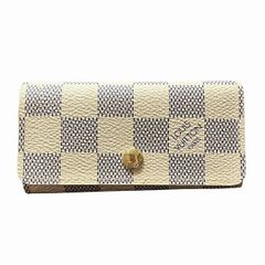 ルイヴィトン　Louis Vuitton　ダミエアズール　ミュルティクレ4　N60020　ブランド小物　キーケース　ユニセックス　美品