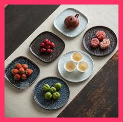 石岡信之 さん カップ＆プレート 食器セット しのぎ ヘリンボーン 石岡