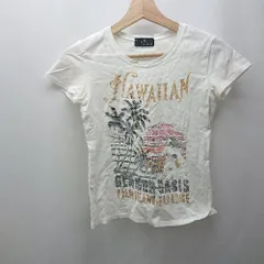 ◇ ⊂ セシルマクビー カジュアル 半袖 Tシャツ サイズ表記なし ホワイト系 レディース E 【1506130007210】
