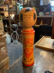 こけし　伝統こけし　鳴子系　佐藤賀広作　kokeshi japanese doll
