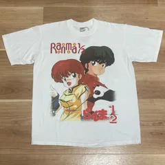 古着 らんま1/2 Ranma 両面プリント シャンプー 良牙 あかね 乱馬 Pちゃん 八宝斎 コロン ユナイテッドアスレ 5.6oz Tシャツ アニメT 漫画T