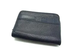 ■美品■ U.S. POLO ASSN. ユーエスポロアッスン レザー 二つ折り 財布 ウォレット 札入れ 小銭入れ ネイビー系 DH3967