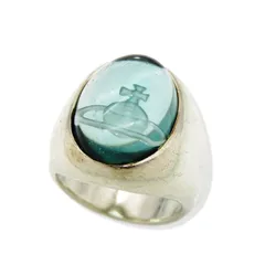 Westwood カボションリング 指輪 XS 9号 シルバー Westwood カボションリング 指輪 XS 9号 シルバー Vivienne Westwood