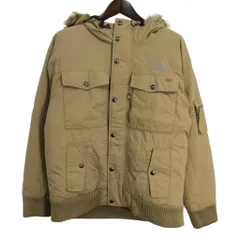 THE NORTH FACE ノースフェイス GOTHAM ゴッサムジャケット アウトドア 防寒 ベージュ (メンズ M) 中古 古着 R6092
