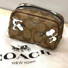 2023年最新】coach スヌーピー ポーチの人気アイテム - メルカリ