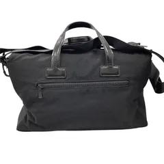 Burberrys BLUE LABEL ハンドバッグ ショルダーバッグ ２way ナイロン 黒 ブラック ノバチェック 【中古】MK-1396