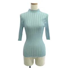 DES PRES / デプレ | 2024AW | グリッター シアー ハイネック プル