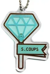 【中古】雑貨 エスクプス アクリルキーホルダー 「SEVENTEEN CAFE 2020」