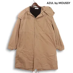 AZUL by MOUSSY アズール マウジー OVER MODS COAT ボア ライナー ミリタリー オーバーサイズ モッズコート Sz.S レディース
