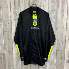 DIADORA ディアドラ サッカー 審判用 ユニフォーム 長袖 ゲームシャツ