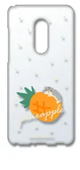 【新品未使用】AQUOS zero2 SH-01M SHV47 アクオスゼロ2 クリア ハードケース (ハムスターとパイン(大)) フルーツ パイナップル ハムスター 動物 かわいい 可愛い cl-sh01m-356