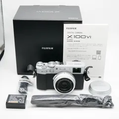 【ほぼ未使用品】Fujifilm X100V シルバー 富士フイルム FUJIFILM X100V シルバー｜新品通販フジヤカメラ