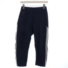 アディダスオリジナルス adidas originals トラックパンツ イージーパンツ クロップドパンツ ロゴ S 紺 ネイビー BK2210 /BM