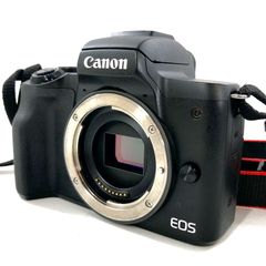 CANON キヤノン EOS KISS M ミラーレス一眼カメラ ブラック 付属あり 通電確認済み【PF-100】