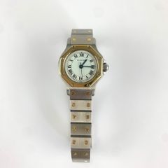 Cartier サントスオクタゴンSM AT YG/SS 23mm - メルカリ