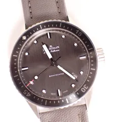 美品 箱付き BLANCPAIN(ブランパン) フィフティファゾスム バチスカーフ 5000-1210-G52A TI/ラバー AT 自動巻き チタン 軽量 黒 メンズのサムネイル