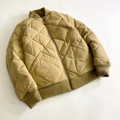 70k3 EDDIE BAUER エディーバウアー × PENDLETON ペンドルトン リバーシブルダウンジャケット XS相当 ベージュ レディース アウター ボーダーのサムネイル
