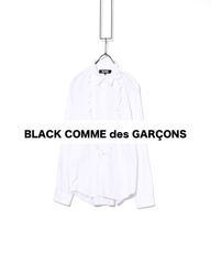 BLACK COMME des GARCONS　ブラック コムデギャルソン　フリルシャツ1K-B002