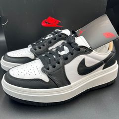 箱破損あり】新品 24.5cm Nike Women's Air Jordan 1 Low Elevate "White/Black" ナイキ ウィメンズ エアジョーダン1 ロー エレベート "ホワイト/ブラック" DH7004-109 スニーカー