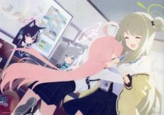 [중고] 클리어 포스터 A3 클리어 포스터 아비도스 폐교 대책위원회 [이치 반 쿠지 블루 아카이브] H 상