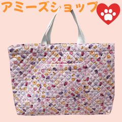 キルティングハンドメイドトートバック