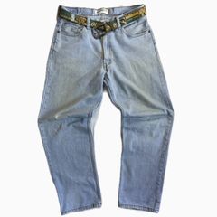 送料無料 即決★リーバイス 550 W36★ビックサイズ 00年代 100%綿 テーパード ストリート アメカジ Levi's メンズ  ジーンズ p240325