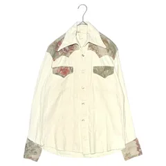 VINTAGE(ヴィンテージ) 70's L/S Western Shirts 長袖 ウエスタン シャツ  M アイボリー