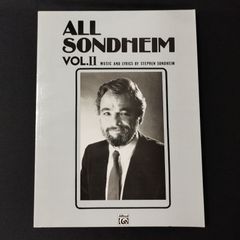 ミュージカル　 スティーヴン・ソンドハイム 　All Sondheim, vol.II　楽譜　棚Sb3