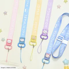 ちいかわ　ネックストラップ　キャラクターデザイン　スマホ　ロング　ストラップ　おしゃれ　かわいい　CK-63 【普通郵便にて7営業日以内発送】
