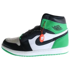 NIKE (ナイキ) AIR JORDAN 1 RETRO HIGH OG LUCKY GREEN DZ5485-031 エアジョーダン ラッキーグリーン ハイカットスニーカー US10/28cm グリーン/ブラック/ホワイト