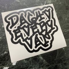 早い者勝ち！限定1枚！在庫処分セール 艶消し黒 DA64EVERYVANカッティングステッカー エブリイバンカッティングステッカー エブリィ エブリー