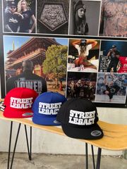 STREET LEGACY TRIBAL スナップバックキャップ　3色展開