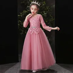 子供ドレス  女の子ドレス KIDS dress ピアノ 発表会ドレス 女の子ドレス 結婚式 演奏会 フォーマル キッズドレス 入学式 撮影用 子ども服 パーティードレス 110 120 130 140 150 160