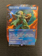 ◎プレイ用　マジックザギャザリング　意志の力　Force of Will 英語版　MTG　340 2XM・EN