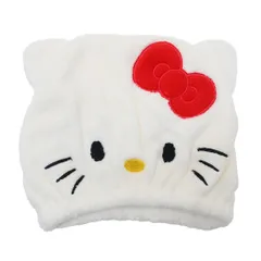 【平日13時までに決済完了で当日出荷】なりきりハローキティ タオルキャップ2 サンリオ SANRIO 海 プール スイミング お風呂上り 子供 キッズ