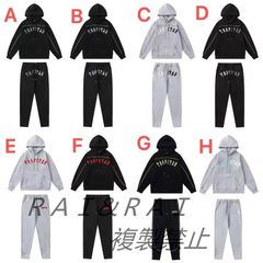 TRAPSTARトラップスター セットアップ パーカー ボトムス 2点セット 冬用 男女兼用