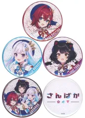 【中古】バッジ・ピンズ 全5種セット 「にじさんじ さんばか 3rd Anniversary ランダム缶バッジ」