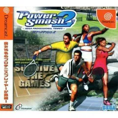 ドリームキャストソフト パワースマッシュ2(Power Smash 2) -SEGA PROFESSIONAL TENNIS- セガ