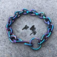 titanium teardrop Majora chain チタン チェーンブレスレット